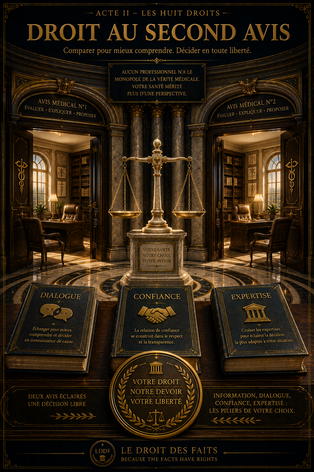 Droit au second avis médical — Dialogue, Confiance, Expertise
