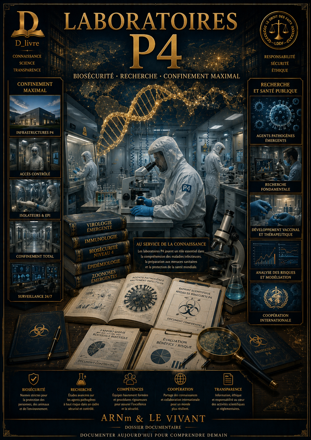 Laboratoires P4 — Biosécurité globale