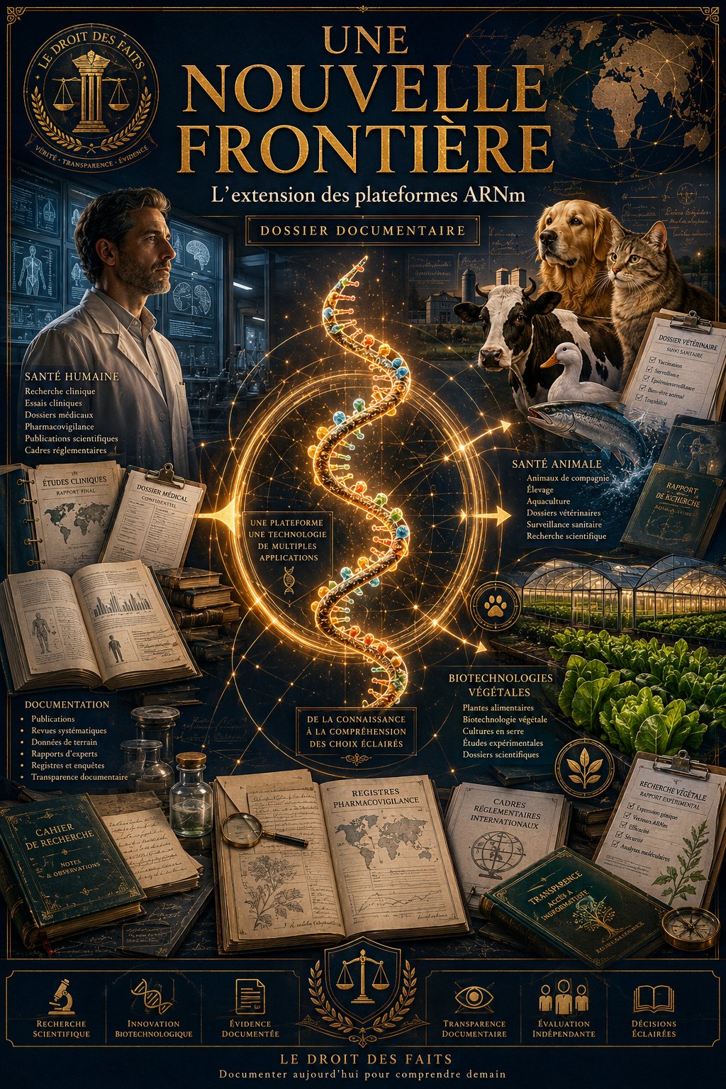Une Nouvelle Frontière — L'extension des plateformes ARNm