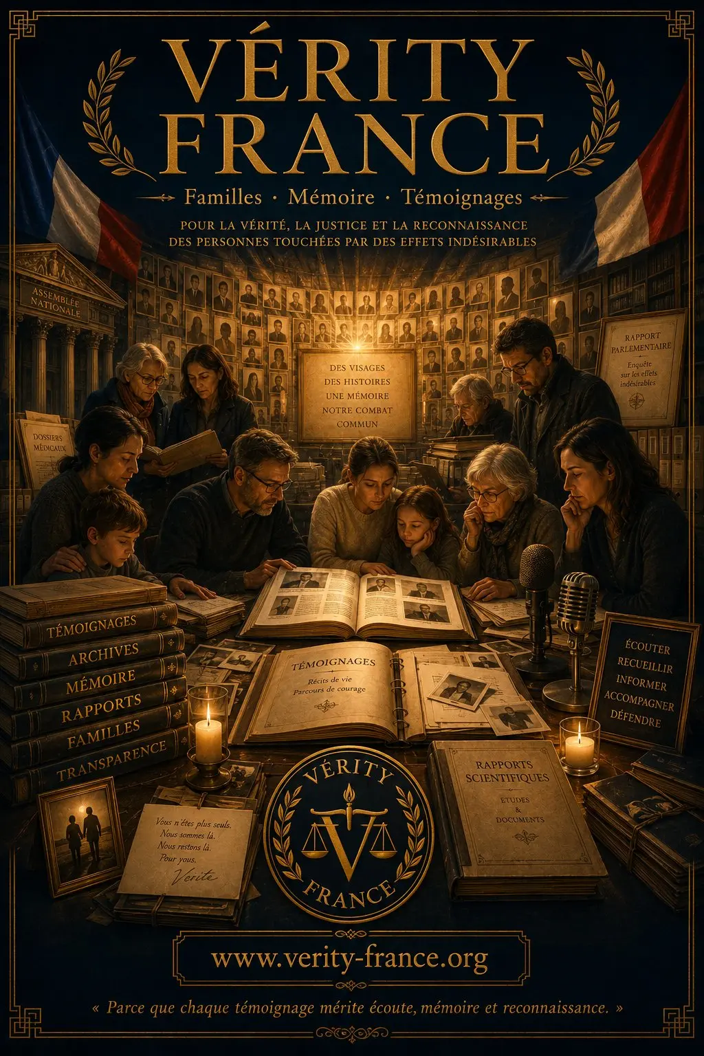 Vérity France — Association de familles de victimes des vaccins COVID-19