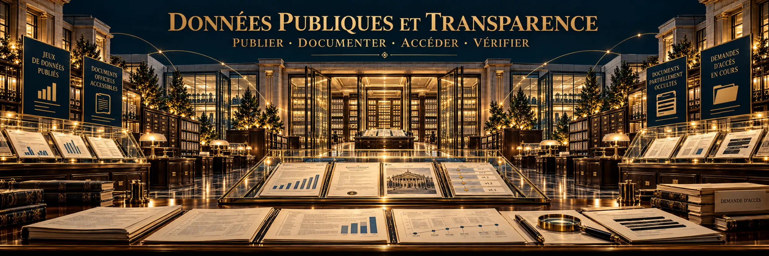 Données publiques et transparence, publier, documenter, accéder et vérifier