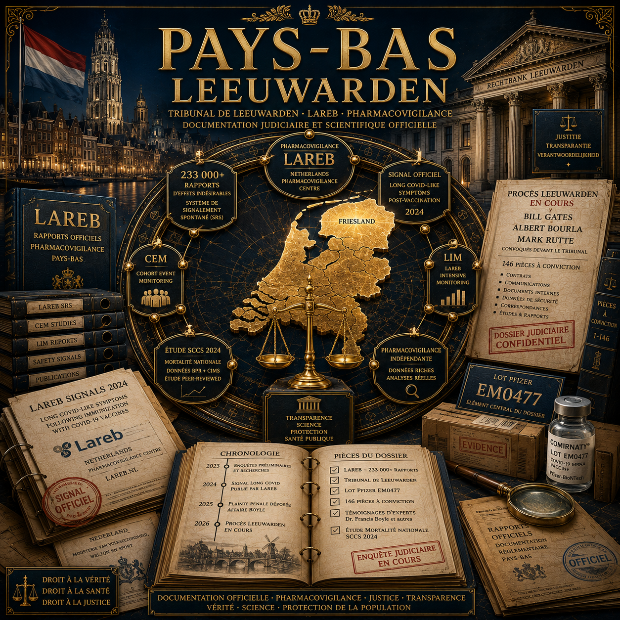 Pays-Bas — Leeuwarden — LAREB Pharmacovigilance
