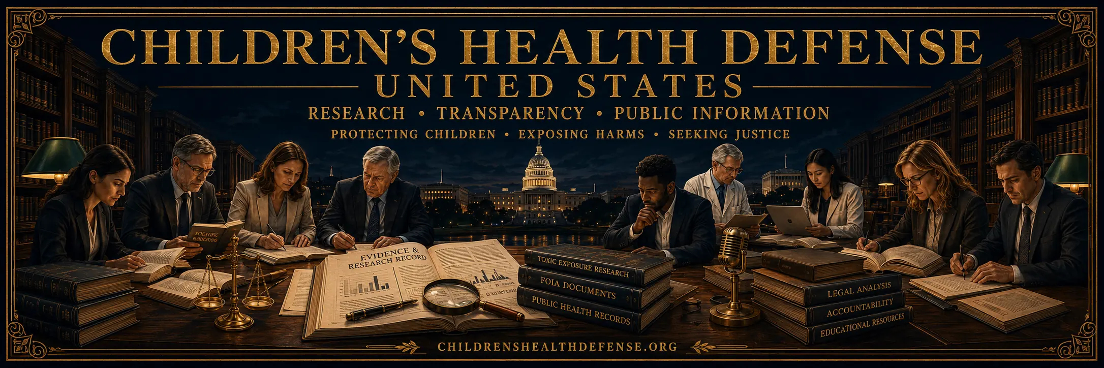 Children's Health Defense — Research, Transparency, Public Information