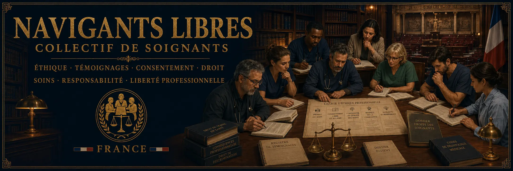 Navigants Libres — Éthique, Témoignages, Consentement, Droit