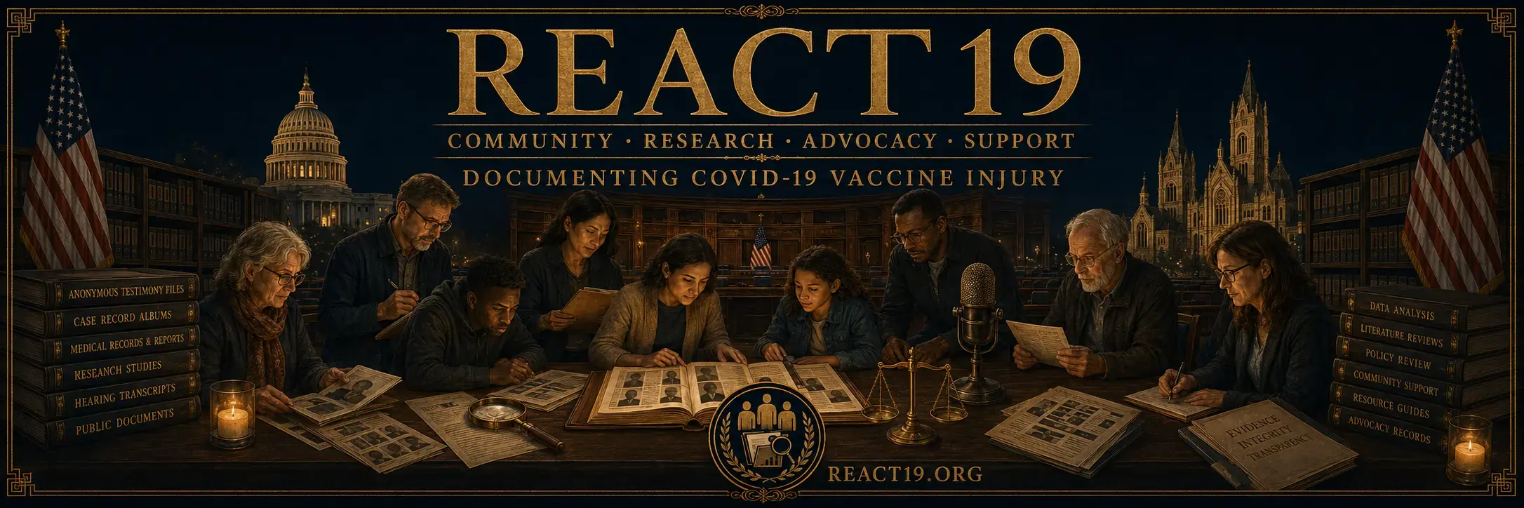 React19 — Community, Research, Advocacy, Support