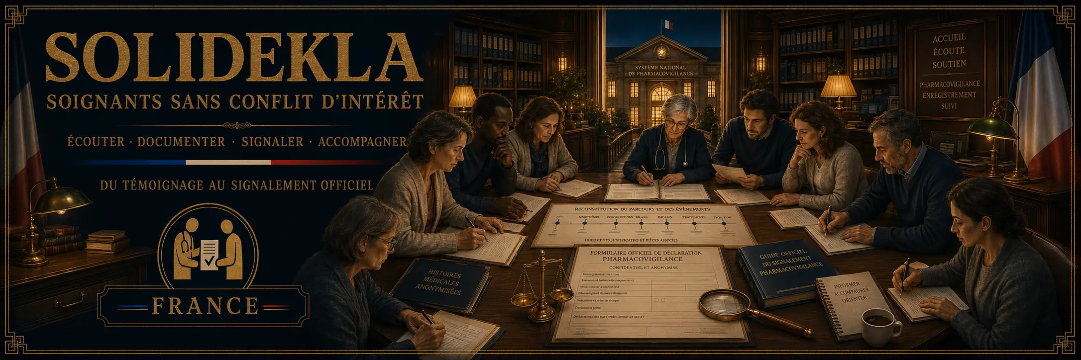 SOLIDEKLA — Écouter, Documenter, Signaler, Accompagner