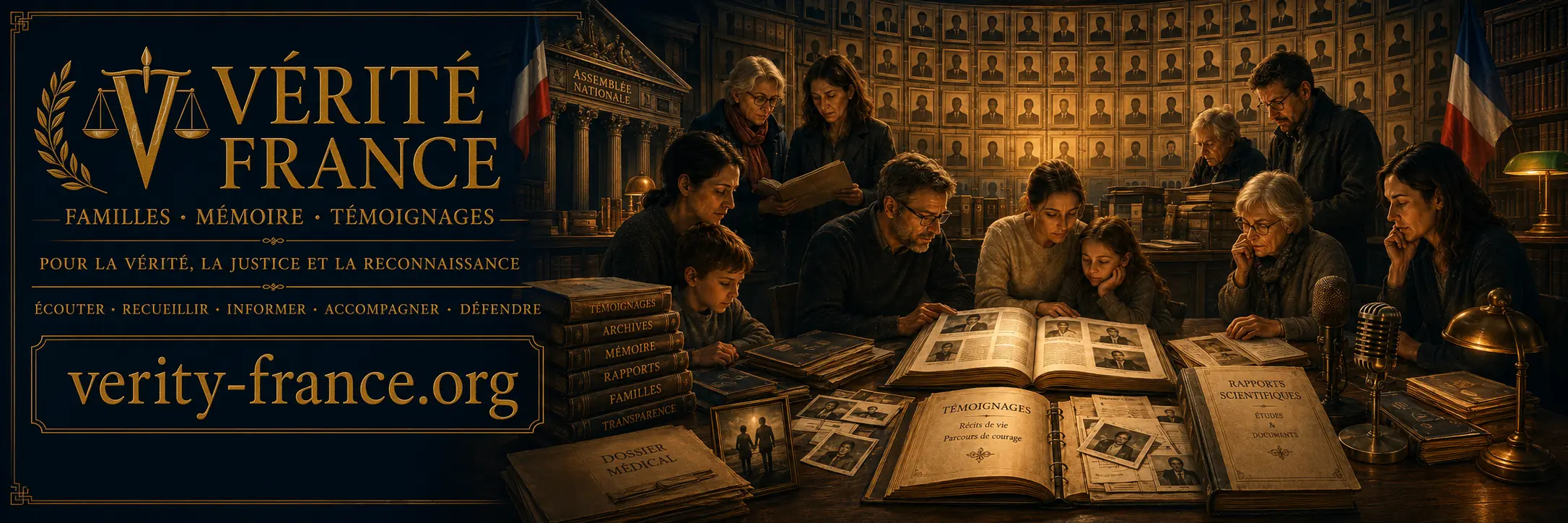 Vérity France — Familles, Mémoire, Témoignages