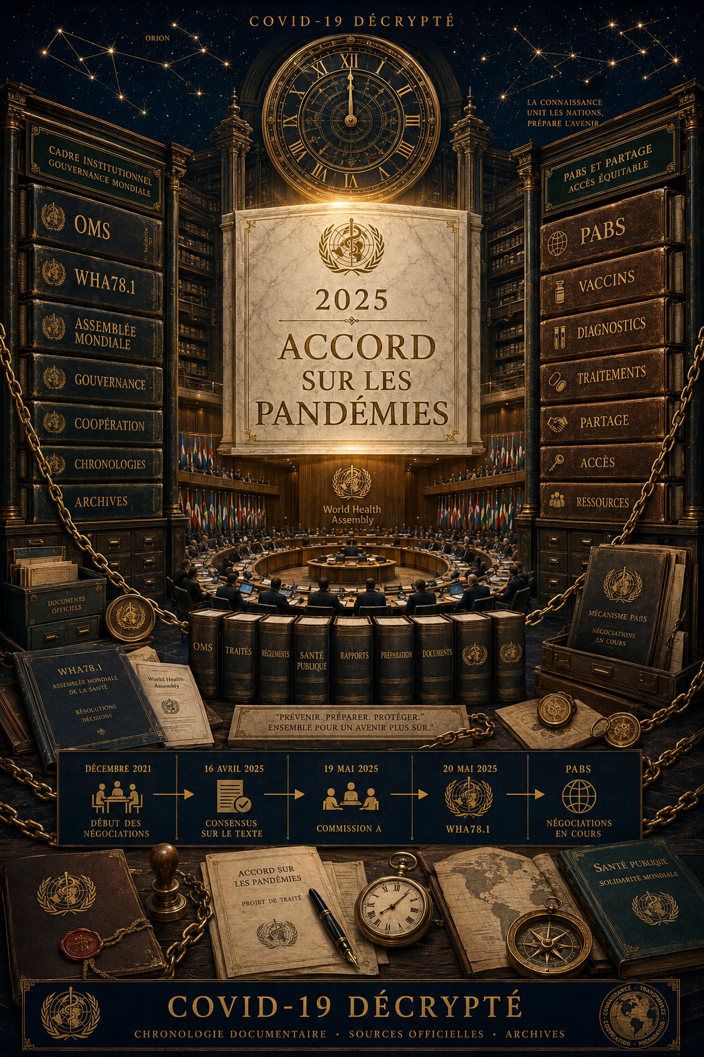 Accord sur les pandémies 2025 Assemblée mondiale de la santé
