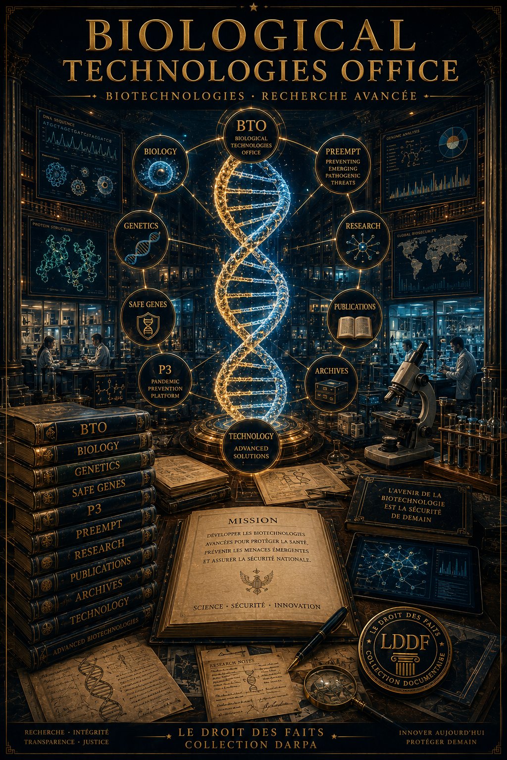 Biological Technologies Office — BTO · Biotechnologies · Recherche avancée