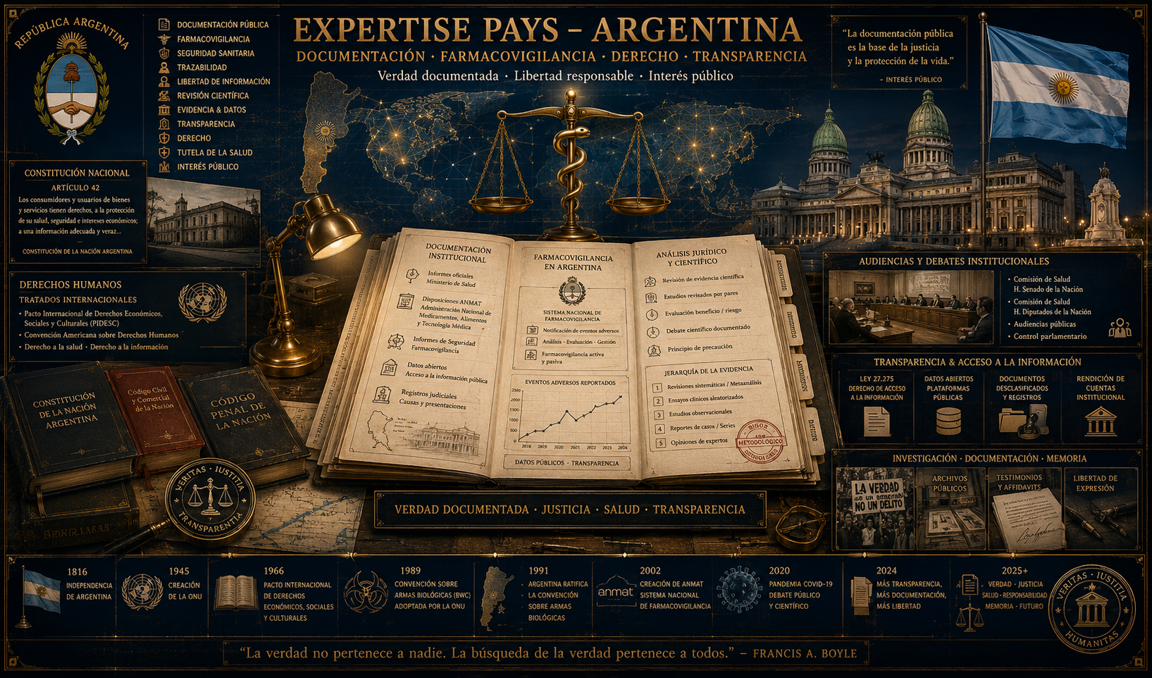 Expertise Pays · Documentation · Pharmacovigilance · Droit · Transparence
