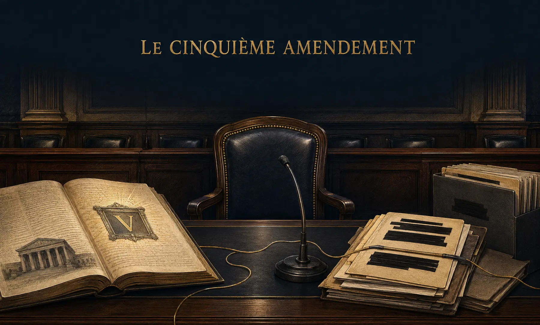 Le 5e amendement invoqué plus de cent fois