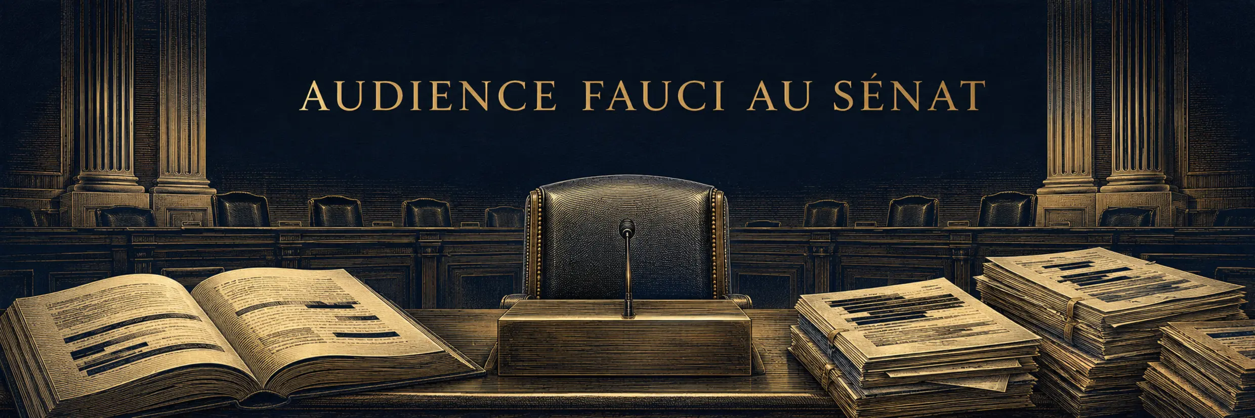 Audience du Sénat américain — Fauci