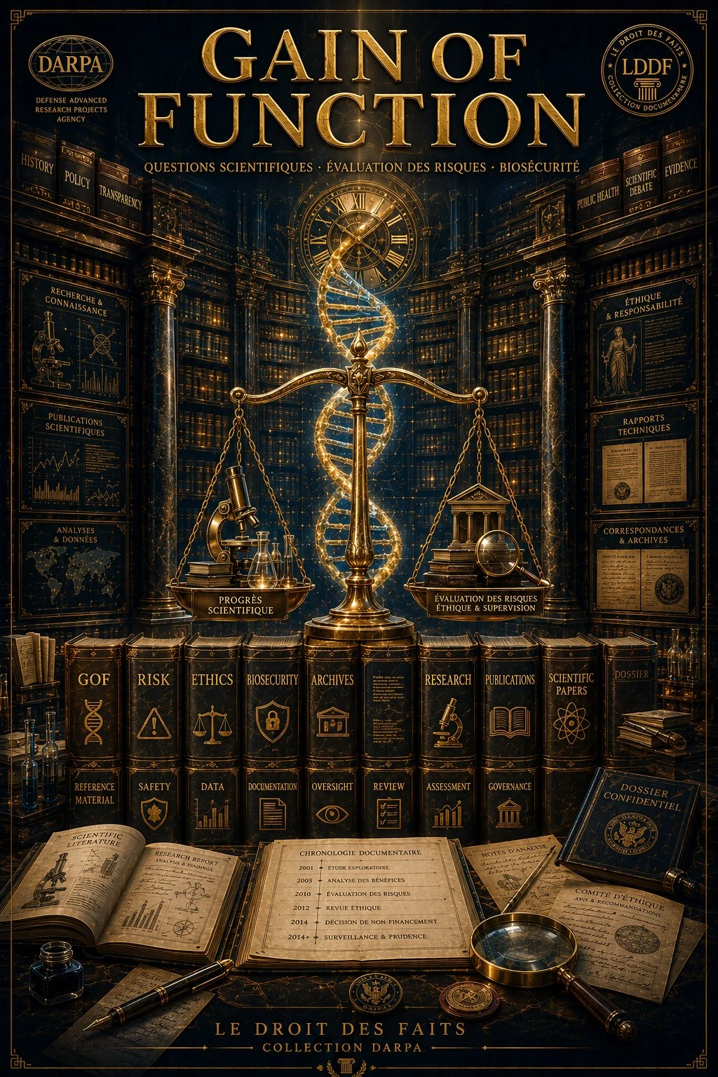 Gain of Function — Questions scientifiques, évaluation des risques, biosécurité