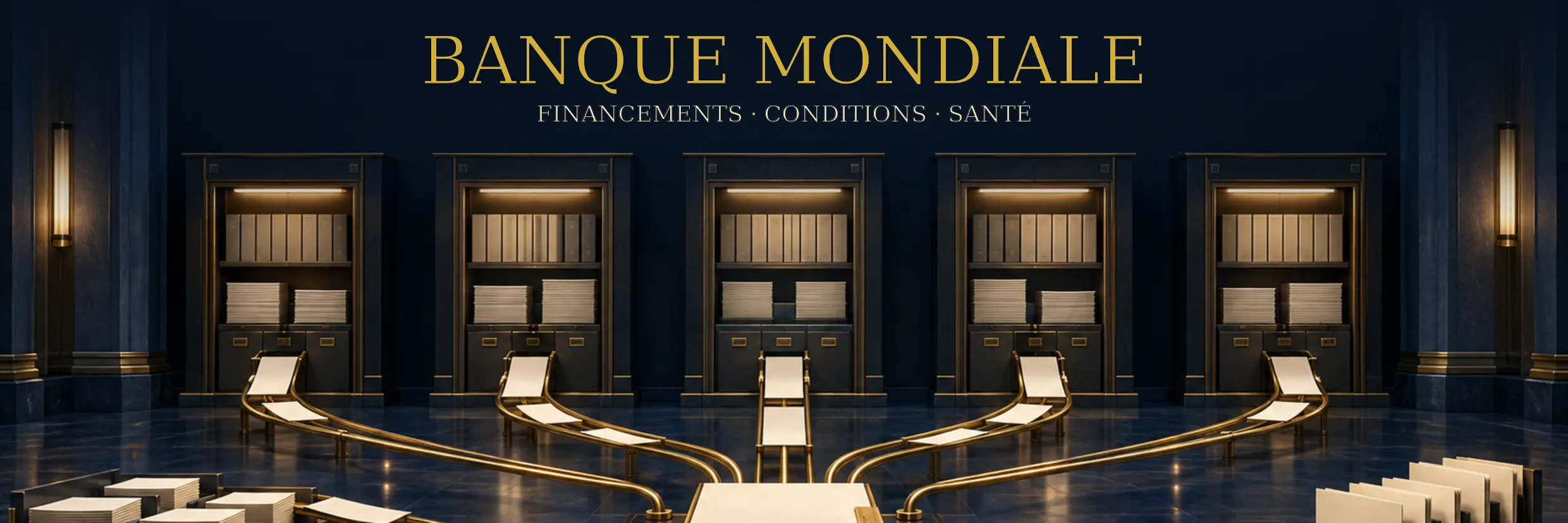 Archives de financement, cinq composantes institutionnelles et parcours d’un dossier de projet de la Banque mondiale