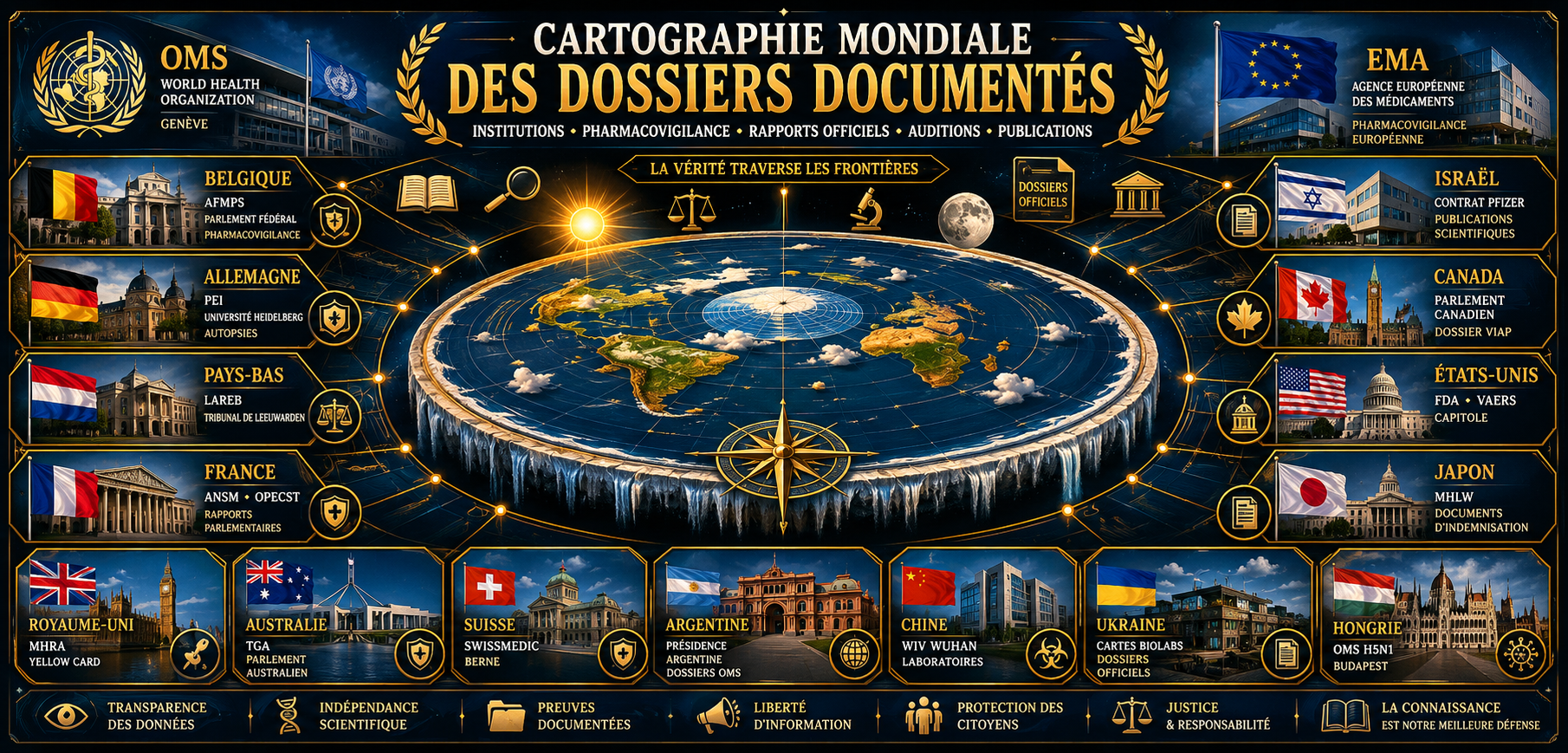 Cartographie Mondiale des Dossiers Documentés
