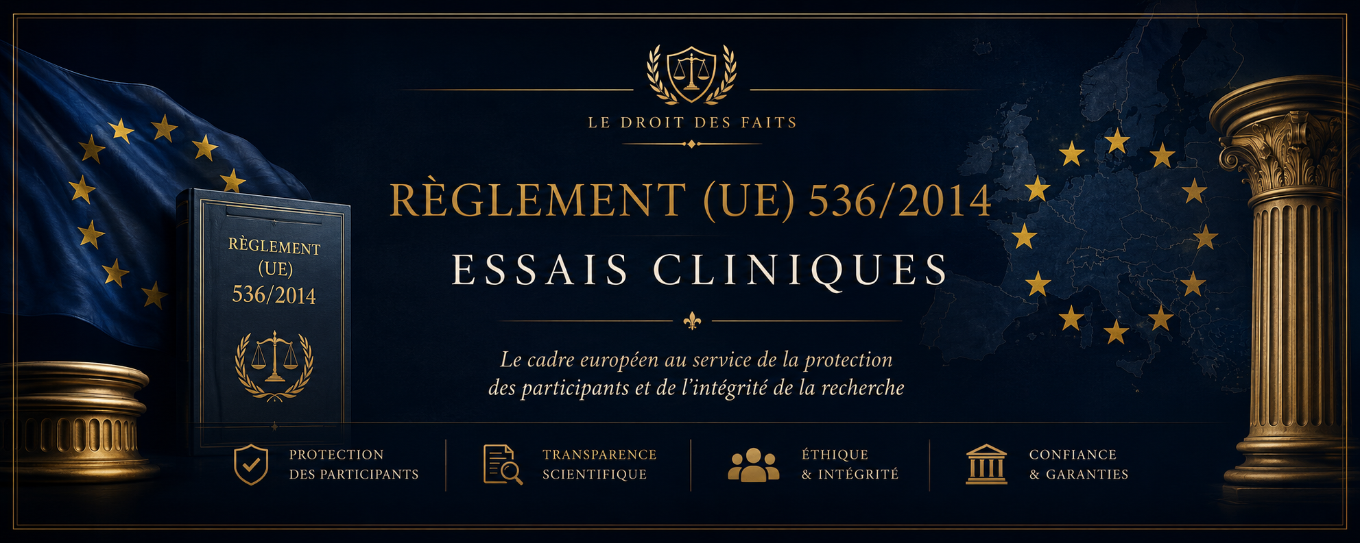 Règlement (UE) 536/2014 — Essais cliniques — Le Droit des Faits