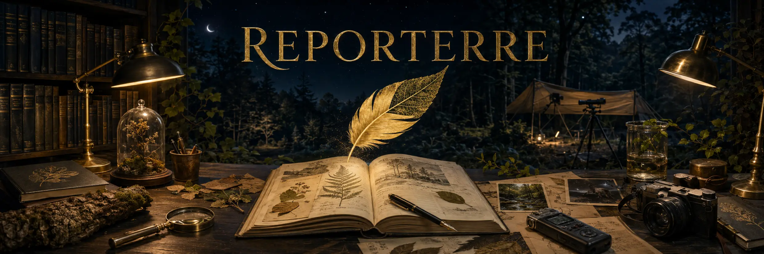 Bannière éditoriale de Reporterre