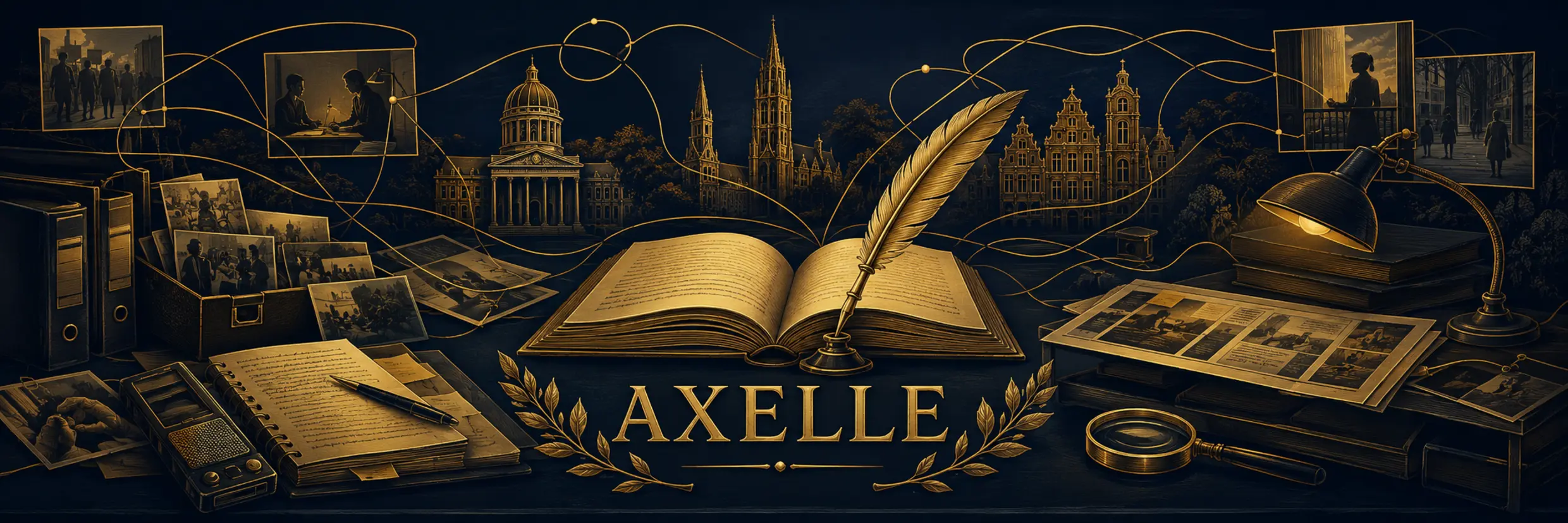 Bannière éditoriale de axelle