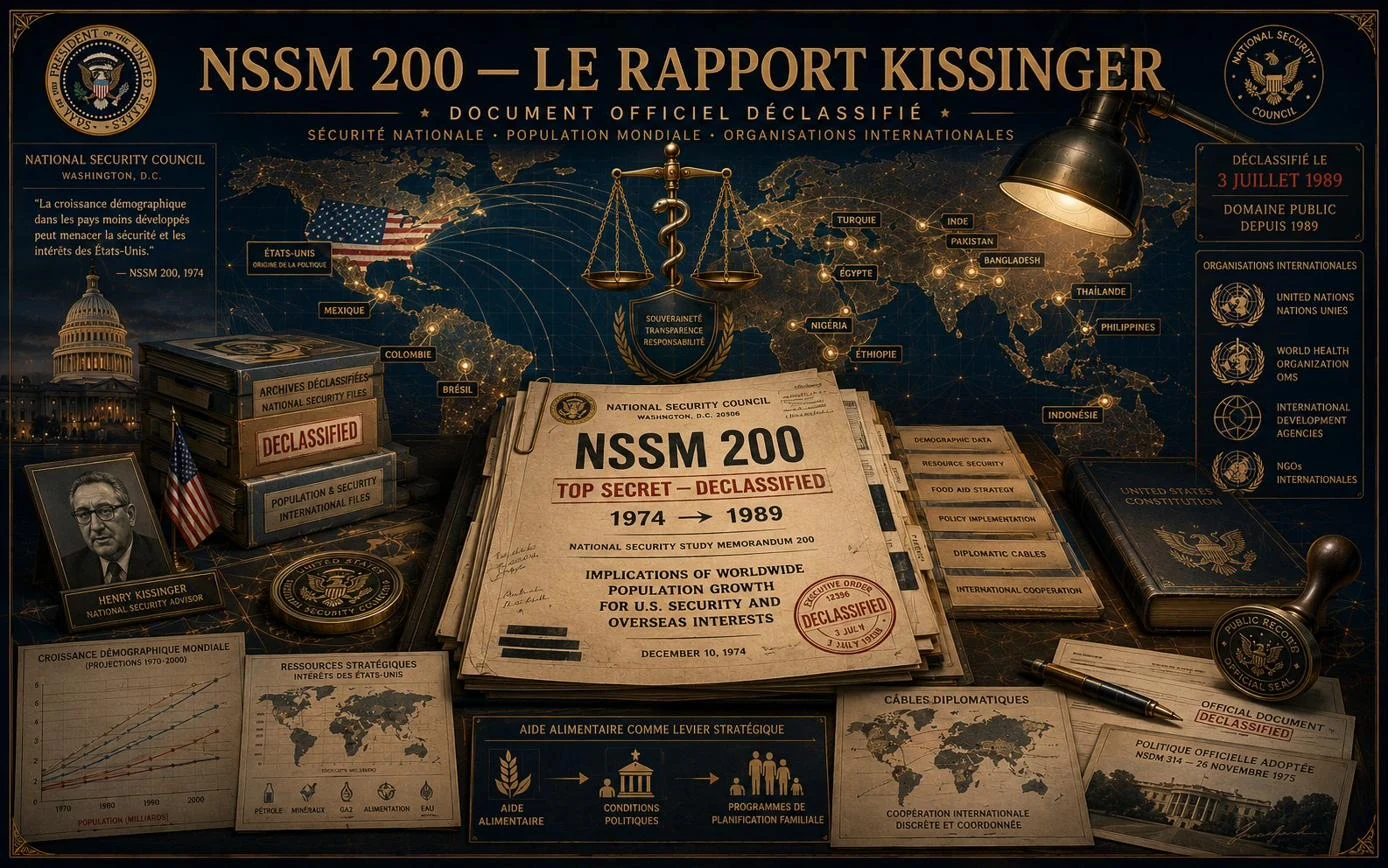 NSSM 200 — Le Rapport Kissinger 1974
