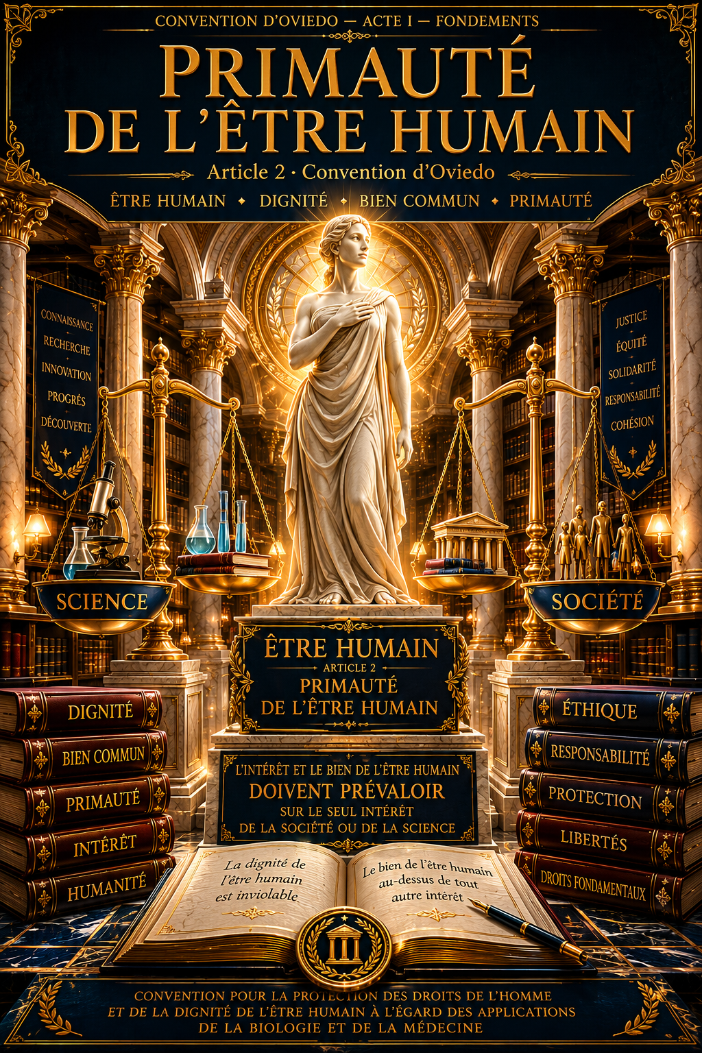 Article 2 — Primauté de l'être humain