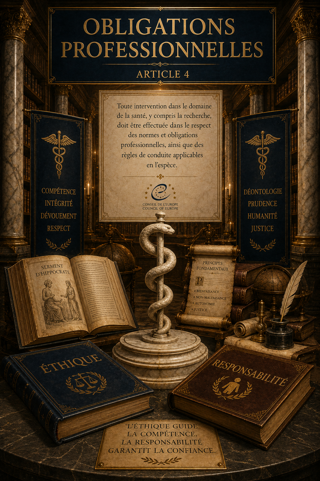 Article 4 — Obligations professionnelles
