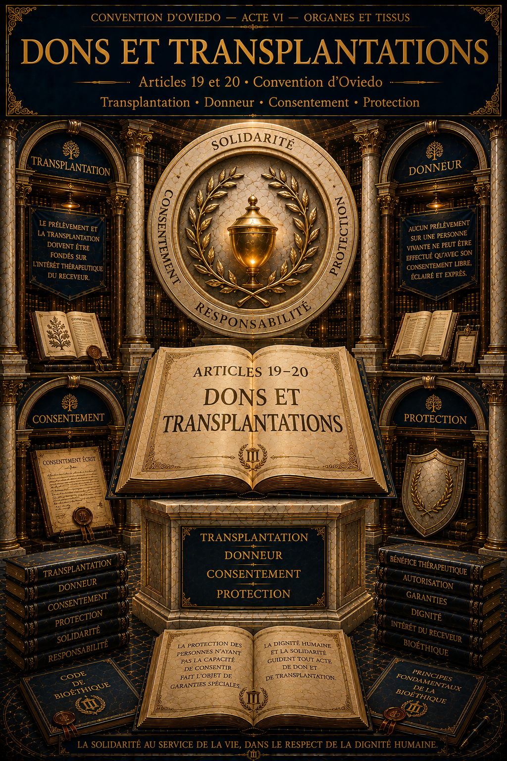 Articles 19-20 — Dons et transplantations