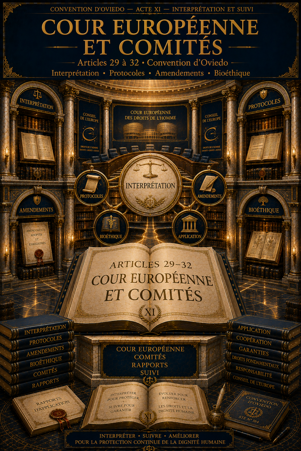 Articles 29-32 — Cour européenne et comités