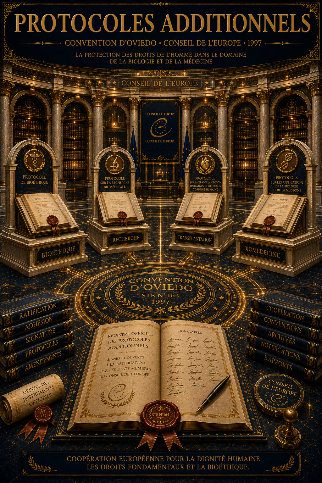Protocoles additionnels — Convention d'Oviedo