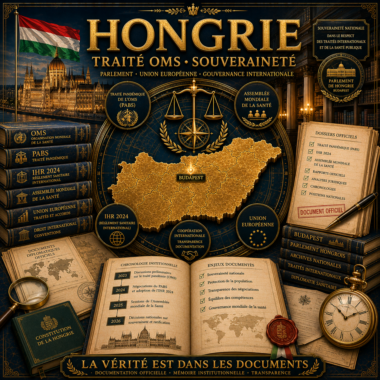 Hongrie Traité OMS PABS IHR 2024 Souveraineté