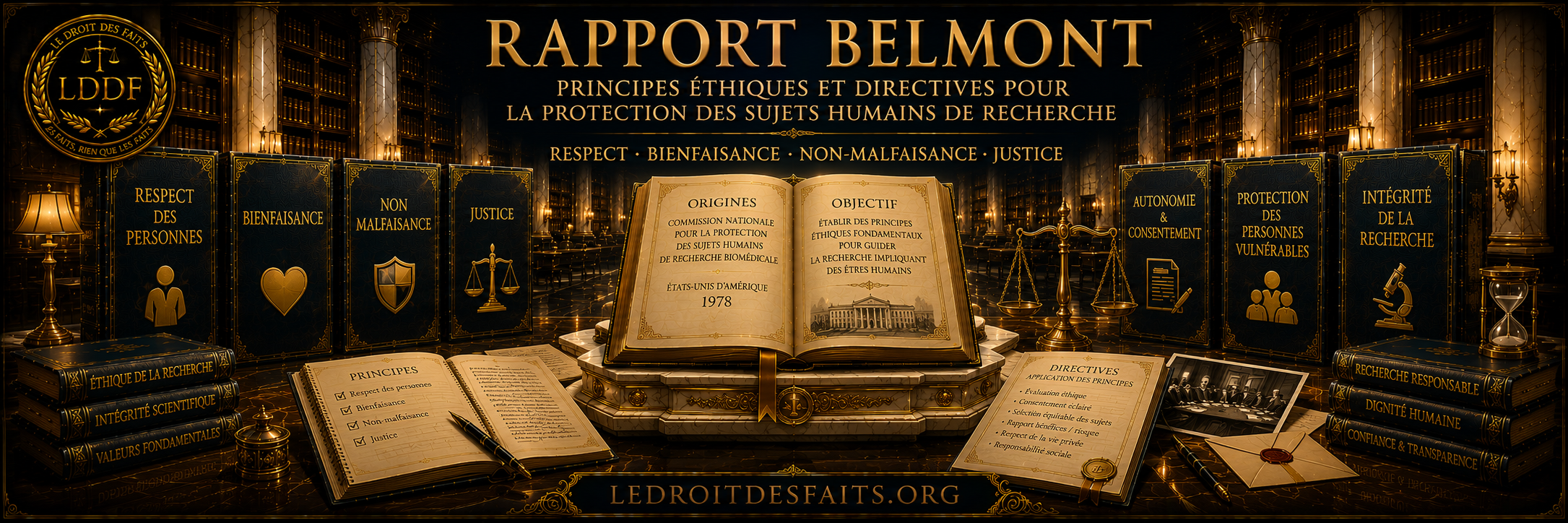 Rapport Belmont 1979 — Commission Nationale américaine