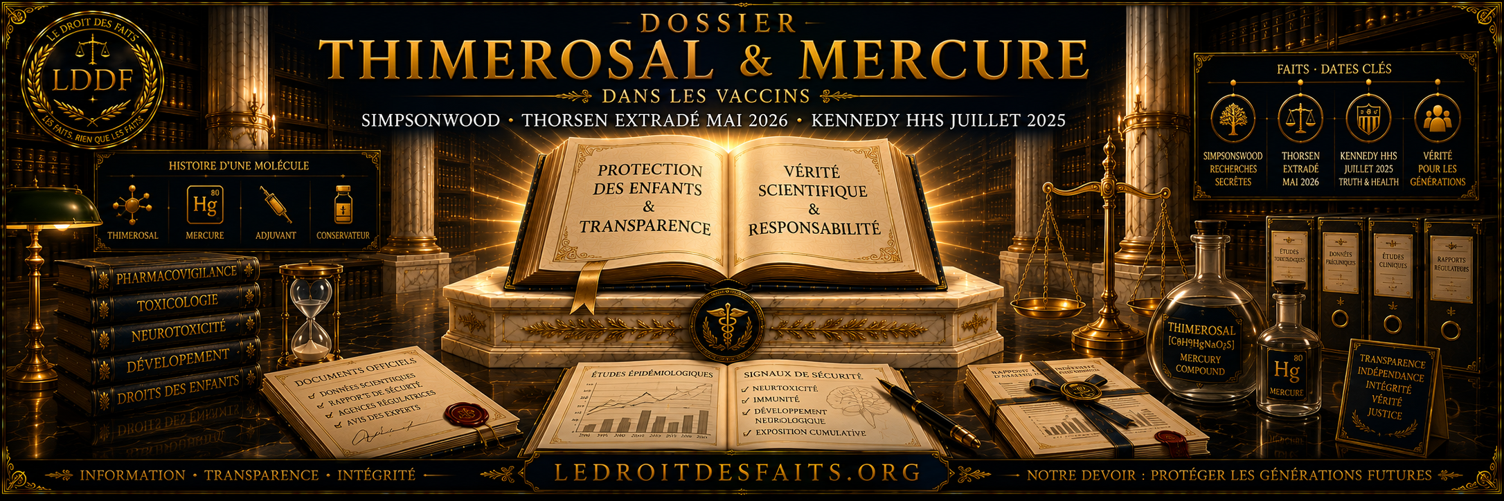 Thimerosal & Mercure dans les Vaccins