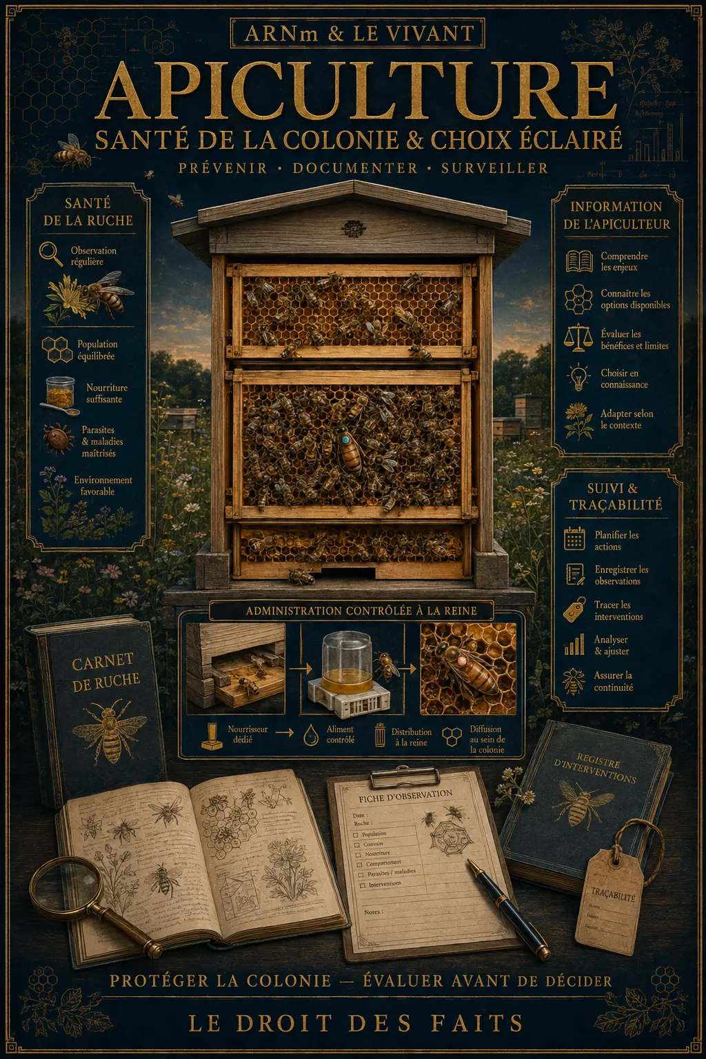 Apiculture — vaccin des abeilles