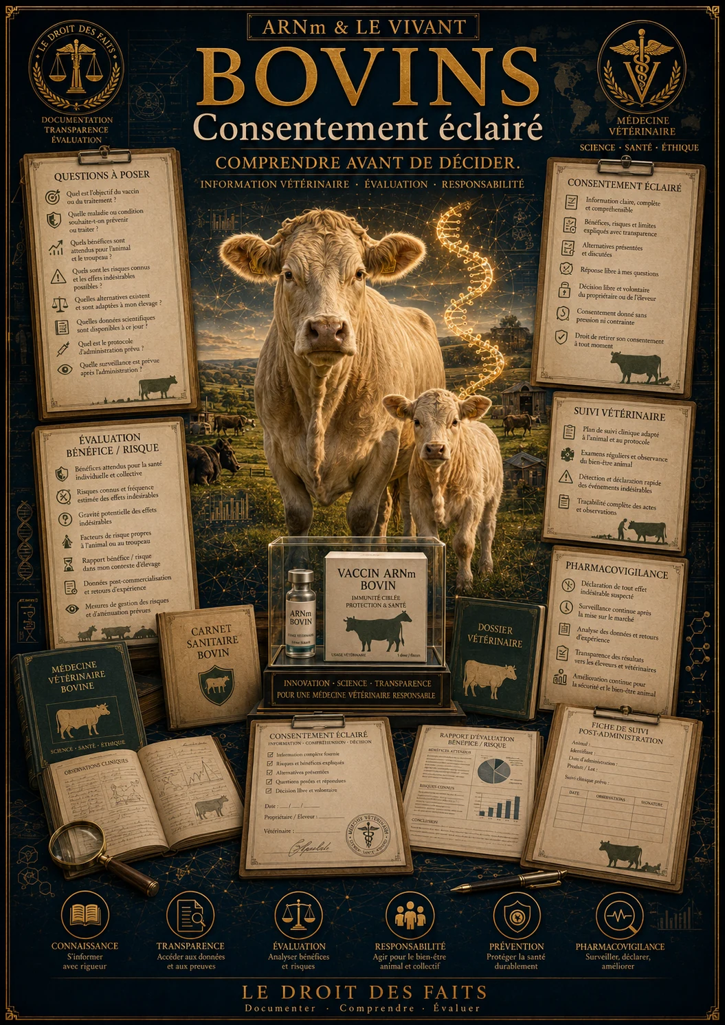 Affiche complète — bovins