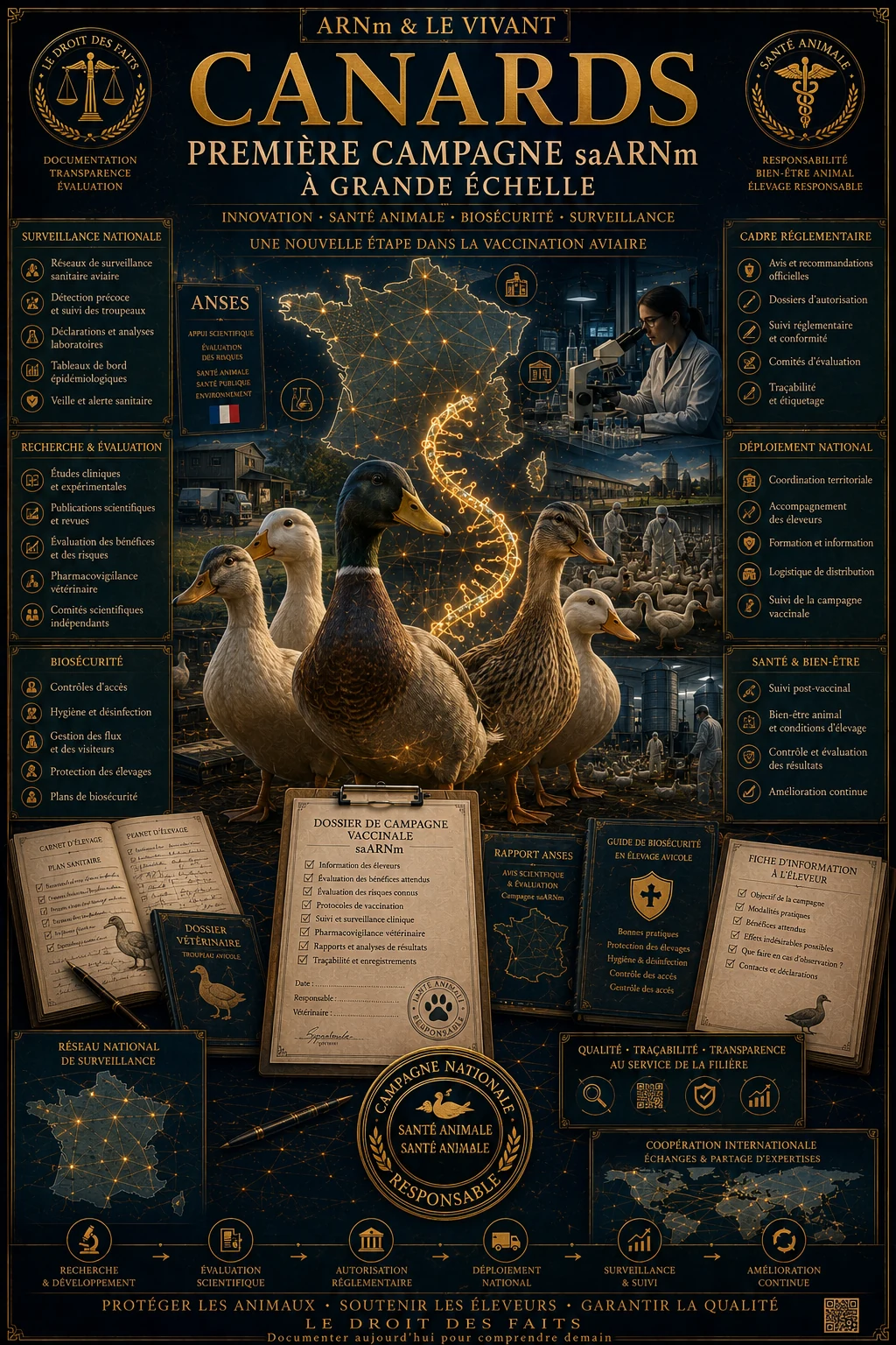 Affiche complète — canards