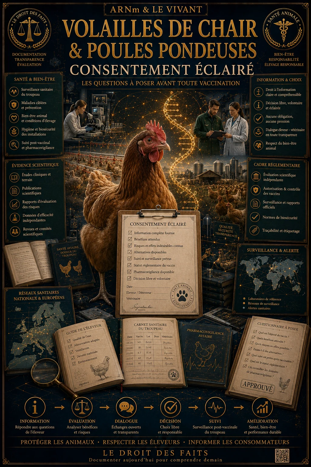 Affiche complète — volailles