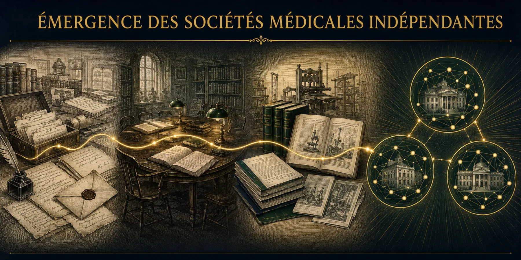 Chronologie des sociétés médicales indépendantes