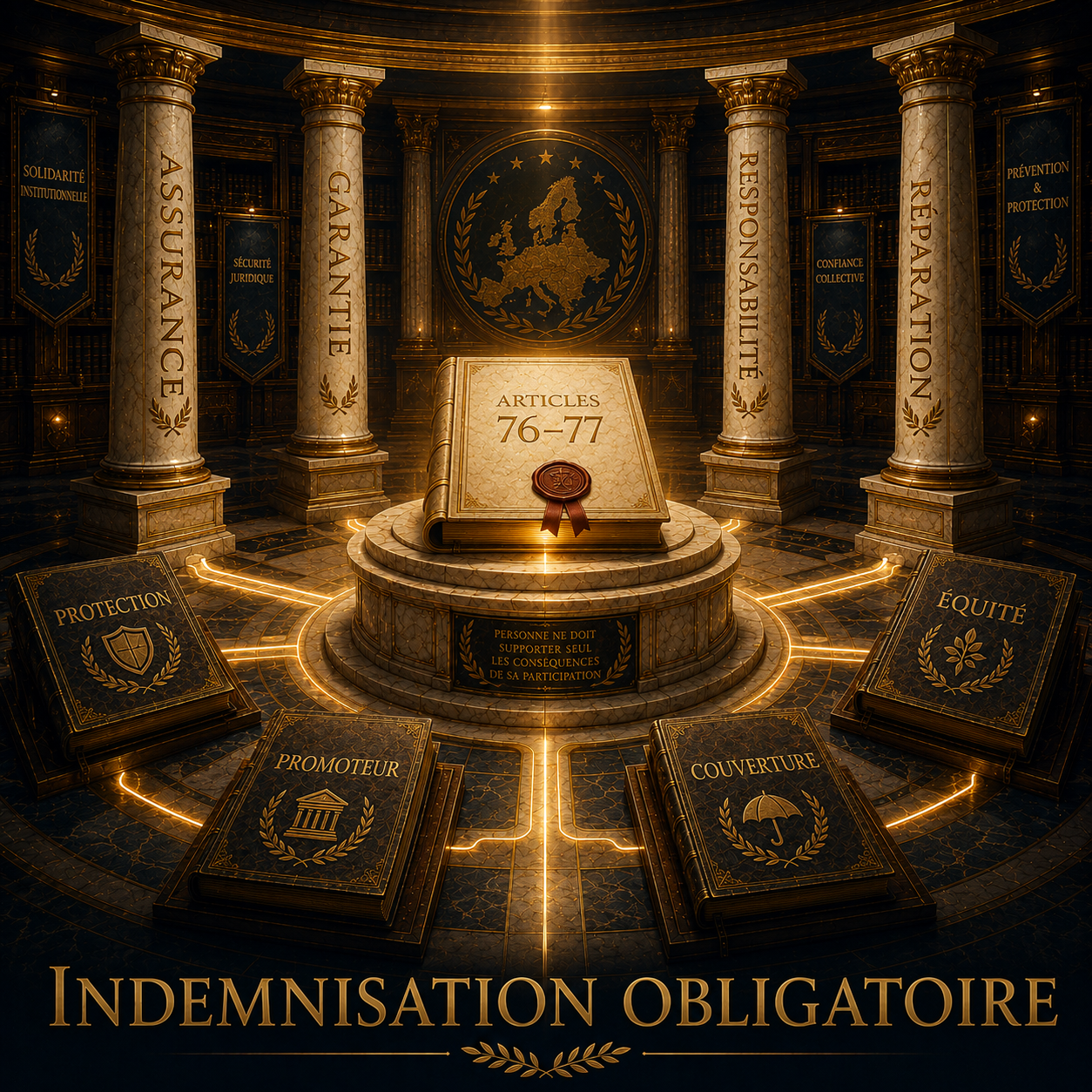 Indemnisation obligatoire — Règlement UE 536/2014 Art. 76-77